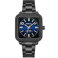 GZFCMY Tophill Damen- und Herren-Paar-Armbanduhr, japanisches japanisches automatisches Uhrwerk, mechanisches Uhrwerk, Saphirglas, Edelstahl, leuchtende Business-Uhr