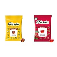 Ricola Original 115 Count Cough Drops and 45 Count Cherry Throat Drops Bundle