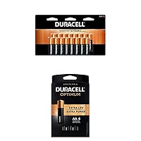 Duracell - CopperTop AA Alkaline Batteries 16 Count + Optimum AA Batteries | 4 Count | Long Lasting Double A Battery | Alkaline AA Battery