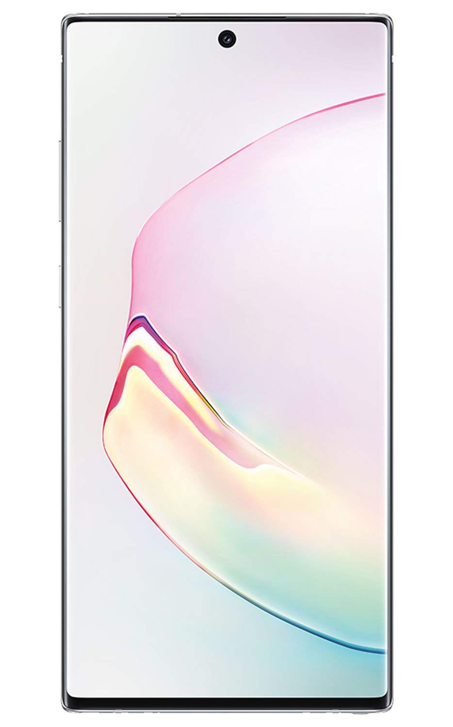 Samsung Galaxy Note 10+ N975F/DS 256GB, 6.8' Dynamic AMOLED Screen, 12GB RAM, Quad Camera, 4K UHD Factory Unlocked LTE Smartphone - (International Version) (Aura White)