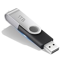 1TB Flash Drive 3.0, Super High-Speed Portable Thumb Drive 1TB Compatible with Computer/Laptop, Keychain Design USB Memory Stick 1000GB, USB 3.0 External Data Storage Drive 1TB - 100MB/s