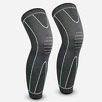 Mirror's 2-Piece Knee Pads | Men's and Women's Knee Compression Sleeves | Running Knee Support | Medical Grade Knee Pads for Meniscus Tear, ACL, Arthritis, and Joint Pain Relief.(Size:Medium)