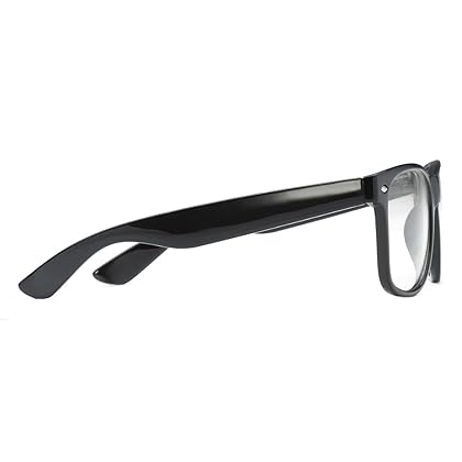 WebDeals (TM - Children's Nerd Style Glasses Clear Retro Lenses (Ages 3-9)