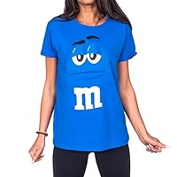 M&M's Chocolate Candy Character Face Women's T-Shirt