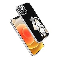 Phone Case Compatible with iPhone SE 2022/2020/8/7 Case Cleaning On Funny Levi Colossal Anime Transparent Attack Soft Silicone Side Striped Shockproof Phone Cover