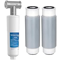 Waterdrop AP431 AP430SS Whole House Scale Inhibitor Filter, Heater Softener System and Waterdrop AP117 Whole House Water Filter, Replacement for 3M® Aqua-Pure AP117, Pack of 2