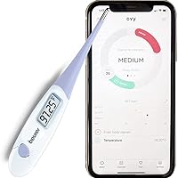 Beurer Digital Basal Thermometer, Oral Thermometer with Memory Function, Measures Basal Body Temperature, Accurate Digital Thermometer for Fever and Natural Family Planning, OT20