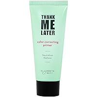 Thank Me Later Color Correcting Face Primer w Niacinamide, Neutralizes Uneven Skin Tone and Facial Redness - Grips Makeup for Long-Lasting Wear and a Hydrating Glow - Cruelty-Free, 30g