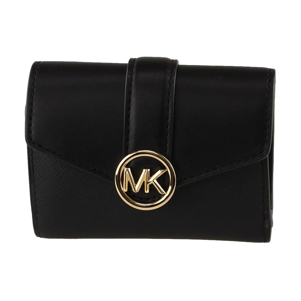 Buy Michael Kors Men Black AllOver MK BiFold Wallet Online  814542  The  Collective