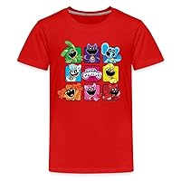 Poppy Playtime - Smiling Critters Grid T-Shirt (Kids)