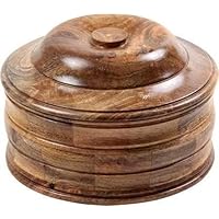 wooden casserole/roti box/chapati box/snacks box/gift box for kitchen/jewelry box