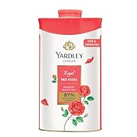 London RED ROSE Perfumed Deodorizing Talc Talcum Powder 100gm