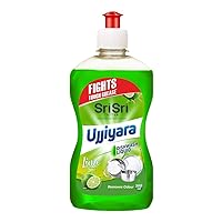 Sri Sri Tattva Ujjiyara Liquid Dishwash Lime, 500ml