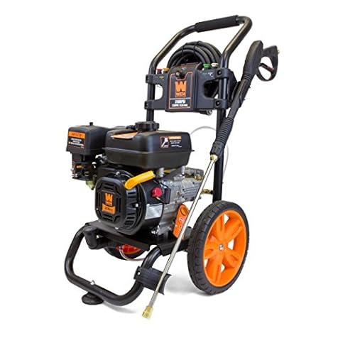 WEN PW3100 3100 PSI 2.5 GPM Gas Pressure Washer with 208cc Engine (CARB Compliant)