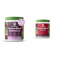 Amazing Grass Greens Blend Antioxidant: Super Greens Powder Smoothie Mix with Organic Spirulina & Greens Blend Superfood: Super Greens Powder Smoothie Mix with Organic Spirulina
