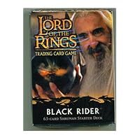 Card Game Theme Starter Deck Black Rider Saruman Deck