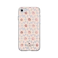 Kate Spade New York Flexible Hardshell Floral on Clear Case for iPhone 7 with 4.7