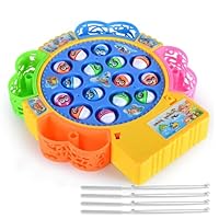 Fishing Game, Toy, Electric Fishing Game, For Children, Kids, Educational, Birthday, Fishing, Christmas, Gift