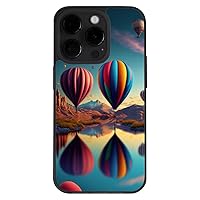 Hot Air Balloon Print iPhone 14 Pro Case - Cool Art Gift - Unique Items Multicolor