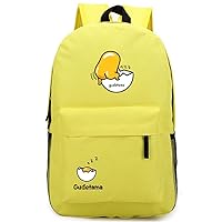 Gudetama Anime Cosplay Backpack Casual Daypack Day Trip Travel Hiking Bag Carry on Bags Yellow /2