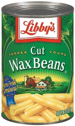 Libby's Cut Wax Beans, 14.5-ounce Cans (Pack of 6)