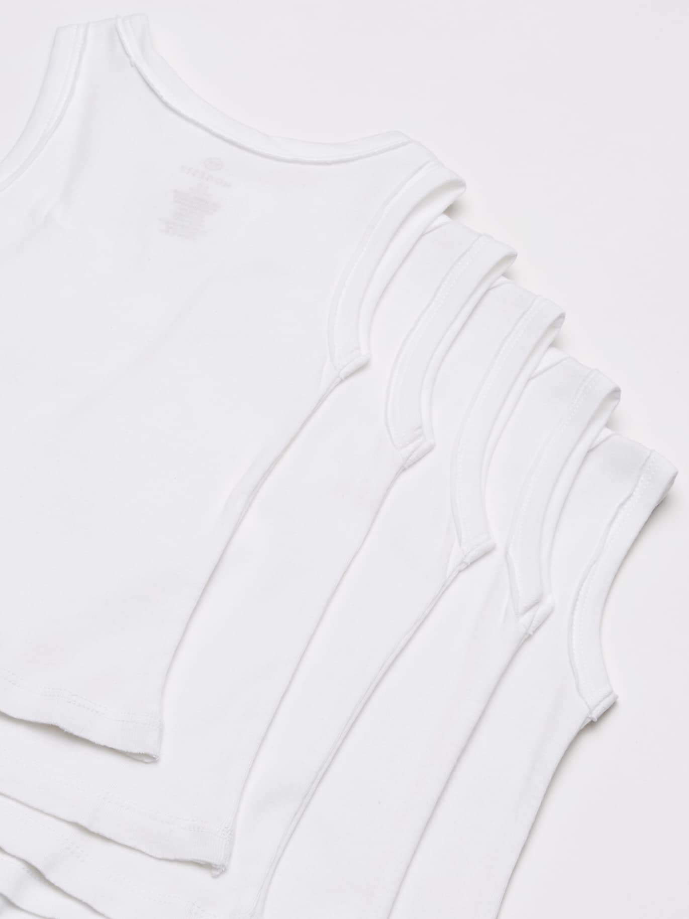 HonestBaby Muscle Tee Sleeveless T-Shirt Multipack Organic Cotton for Infant Baby & Toddler Unisex Boys & Girls