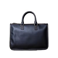 Business Leather Men Briefcase Cowhide Retro Handbag Casual Shoulder Diagonal Bag Handbag