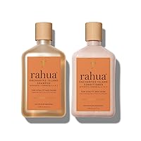 Rahua Enchanted Island Shampoo and Conditioner, 9.3 Fl Oz, Promotes Strength, Hair Growth and Gives Shine to All Hair Types, Nourishing Hair Shampoo and Conditioner for Men and Women