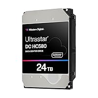 WD Ultrastar DC HC580 WUH722424ALE6L4 - Hard Drive - 24 TB - Internal - 3.5