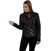 Scully Western Jacket Womens Tailored Zip Closure Pockets F0_L8