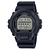 G-Shock Casio DW-6640RE-1 Men's Watch Overseas Model 40th Anniversary Remastered Black Series Limited, Black, Casual