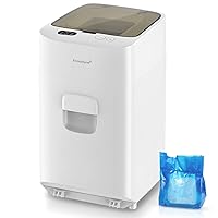 Diaper Pail Anti-Odor, Individually Sealed Odor-Locking, Odor Free Baby Diaper Trash Can, Hands-Free Auto-Packing & Changing Bags