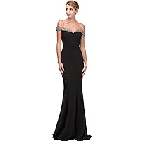 #ER8100 Formal Gownl | Color Black Floor Length | Any Special Occasion Wedding, Prom