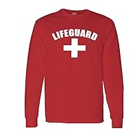 Gardenia12 Lifesaver LIFEUARD Long Sleeve T Shirts Men Ladies New Lifesaver tee