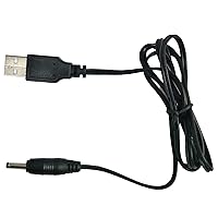 UpBright USB Charging Cable 5V DC Power Cord Compatible with Energizer PL-8507 3X PL-7528 PL-7621 PL-7522 2X Charging Dock for Nintendo Wii U & Wii F12W-050200SPAU S06A22-050A050-PB FPS005USC-050050