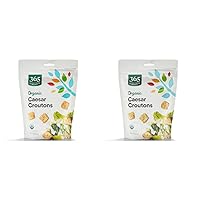 365 by Whole Foods Market, Organic Caesar Croutons, 4.5 Ounce (Pack of 2)