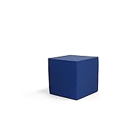 Foamnasium Large Block, Indoor Foam Playset, Soft Toddler and Active Kids Play Foam Block for Crawling, Climbing, and Jumping, Made in The US, Enhanced Navy