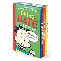 Big Nate Triple Play Box Set: Big Nate: In a Class by Himself, Big Nate Strikes Again, Big Nate on a Roll Big Nate Triple Play Box Set: Big Nate: In a Class by Himself, Big Nate Strikes Again, Big Nate on a Roll Paperback Kindle