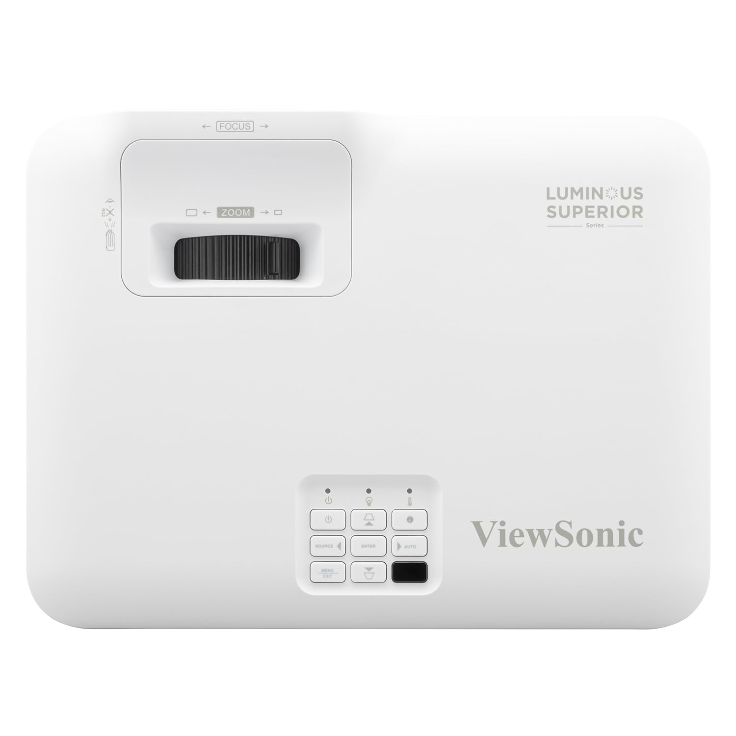 ViewSonic LS740HD 5000 Lumens 1080p Laser Projector with 1.3x Optical Zoom, H/V Keystone, 4 Corner Adjustment, and 360 Degrees Projection for Auditorium, Conference Room and Education