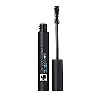 MAKEUP - The 24h Level Up Mascara Waterproof 900 - Black Mascara for Volume and Length - Extreme Definition Tubing Mascara with Hourglass Wand - Mascara for Sensitive Eyes - Vegan - Cruelty Free
