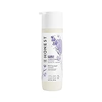 The Honest Company Silicone-Free Conditioner | Gentle for Baby | Naturally Derived, Tear-free, Hypoallergenic | Lavender Calm, 10 fl oz