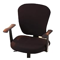 Computer Office Chair Cover - Protective & Stretchable Universal Chair Covers Stretch Rotating Chair Slipcover (Z)