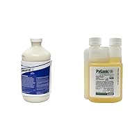 Conserve SC Insecticide with Spinosad Biologically Derived 654157-32oz and PyGanic Gardening 8oz, Botanical Insecticide Pyrethrin Concentrate for Organic Gardening