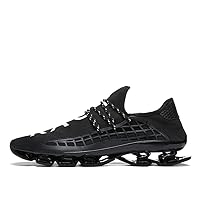 Ahico Men Walking Shoes Fashion Sneaker Running Athletic Non Slip Platform Socks Shoe Stylish Casual Fitness Comfortable Sports