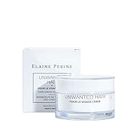 ELAINE PERINE Facial Hair Inhibitor Cream - Permanent Face Hair Removal Cream for Women - Stop Hair Growth with Natural Ingredients - Made in Germany