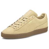 Puma Mens Suede Gum Lace Up Sneakers Shoes Casual - Beige - Size 5.5 M