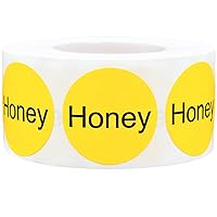 Honey Deli Labels 1 Inch 500 Total Adhesive Labels