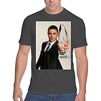 Middle of the Road Zac Efron - Men's Soft & Comfortable T-Shirt SFI #G557847