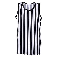 Referee Tank Top for Men | Referee Uniform Top for Waiters or Costumes
