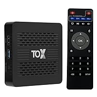 TOX4 Android 13 TV Box RK3528 4GB RAM 32GB ROM 2.4G/5G WiFi 1000M BT5.0 4K HDR Set Top tv Box
